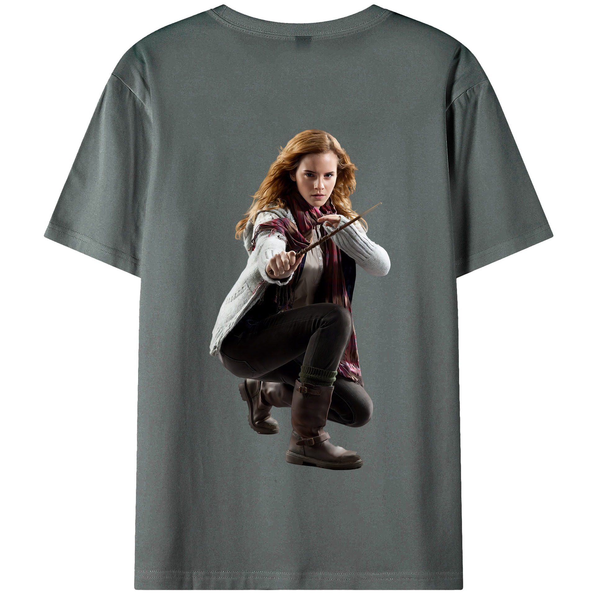 （画像用） Harry Potter ハリー・ポッターシリーズ 綿100％半袖Tシャツ（背面プリント）